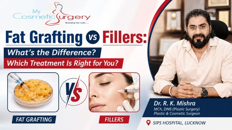 Fat grafting and dermal fillers are both effective facial rejuvenation treatments that restore lost facial volume and enhance facial contours.